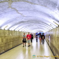 Underground passage to the Arc de Triomphe